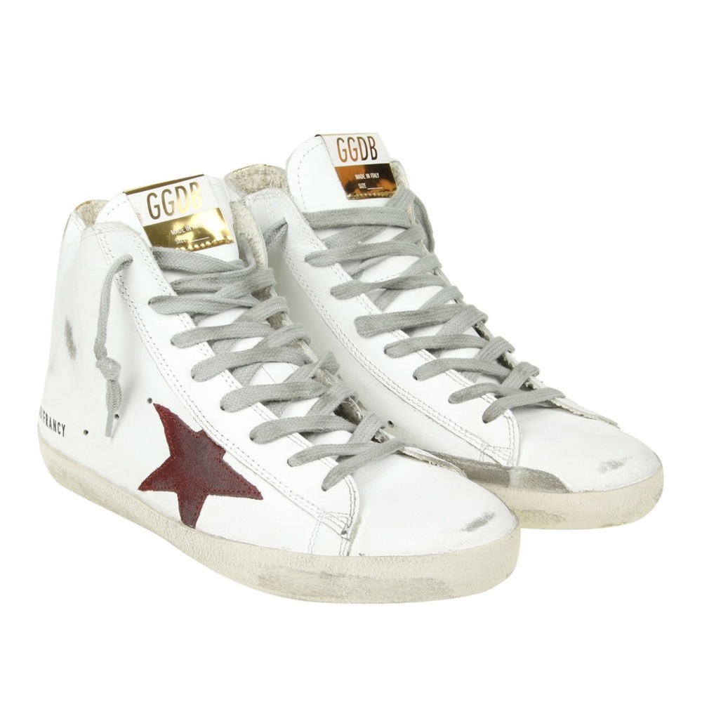 SOLD ❌ GOLDEN GOOSE ⭐️ “Francy” High-top Sneakers